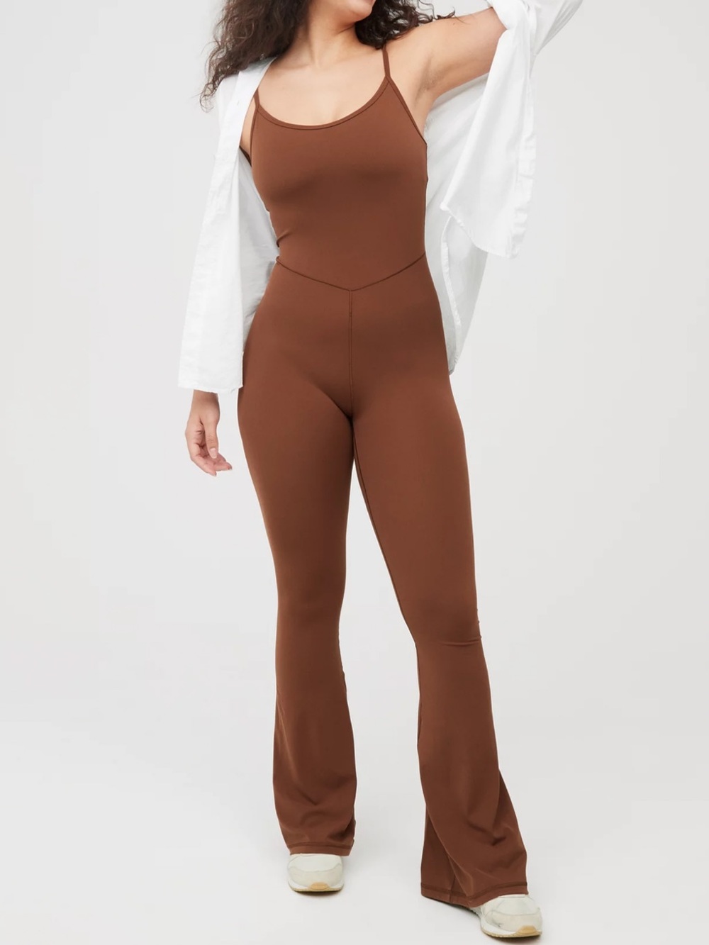 NWT OFFLINE By Aerie Real Me Flare Jumpsuit Size XS-S